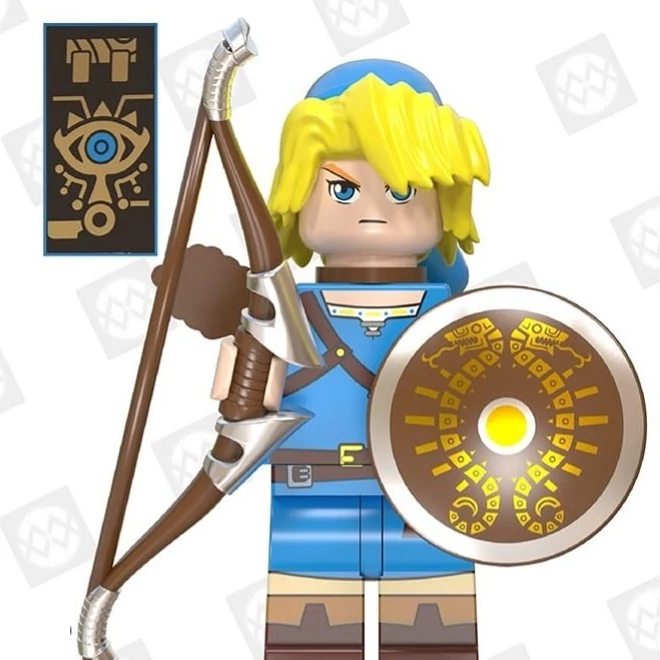 مینی فیگور لگو شخصیت لینک از بازی زلدا zelda | amazonchi