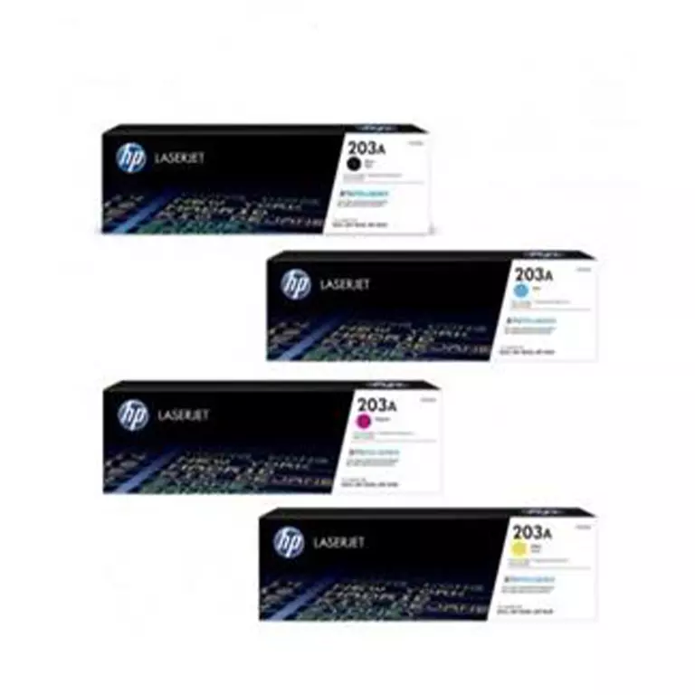 کارتریج تونر لیزری رنگی اچ پی 203A آبی