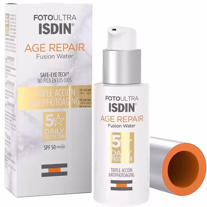 ضدآفتاب ایج ریپیر فیوژن واتر ایزدین ISDIN FotoUltra Age Repair fusion Water