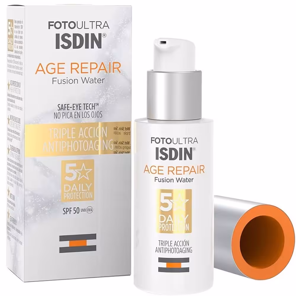 ضدآفتاب ایج ریپیر فیوژن واتر ایزدین ISDIN FotoUltra Age Repair fusion Water