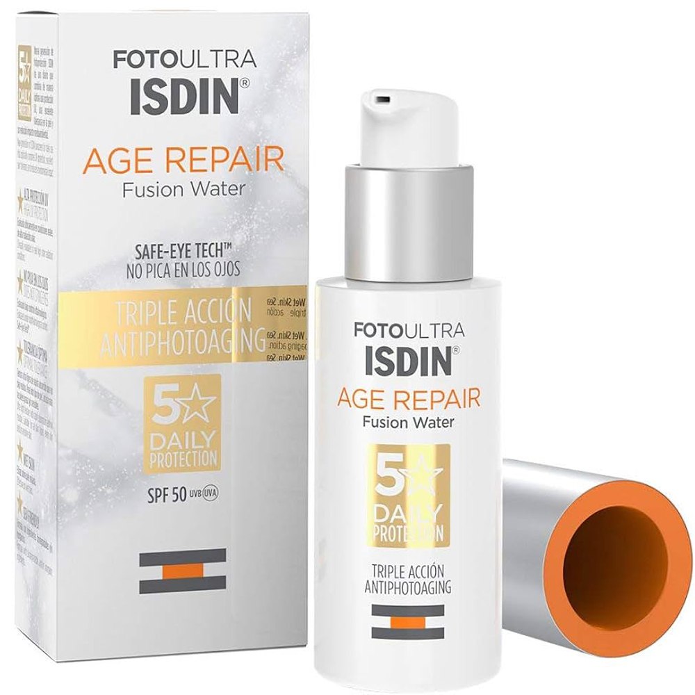 ضدآفتاب ایج ریپیر فیوژن واتر ایزدین ISDIN FotoUltra Age Repair fusion Water