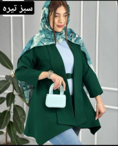 مانتو کتی زنانه کرپ مازراتی مدل شایسته