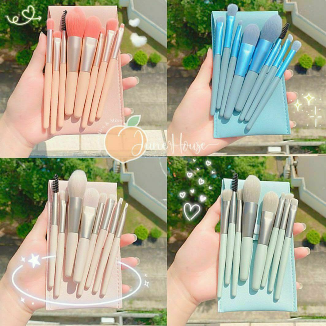 ست براش 8 تکه اورجینال brush set(قابلیت شستشو دارد)بدنه مقاوم و ریزش ندارد

