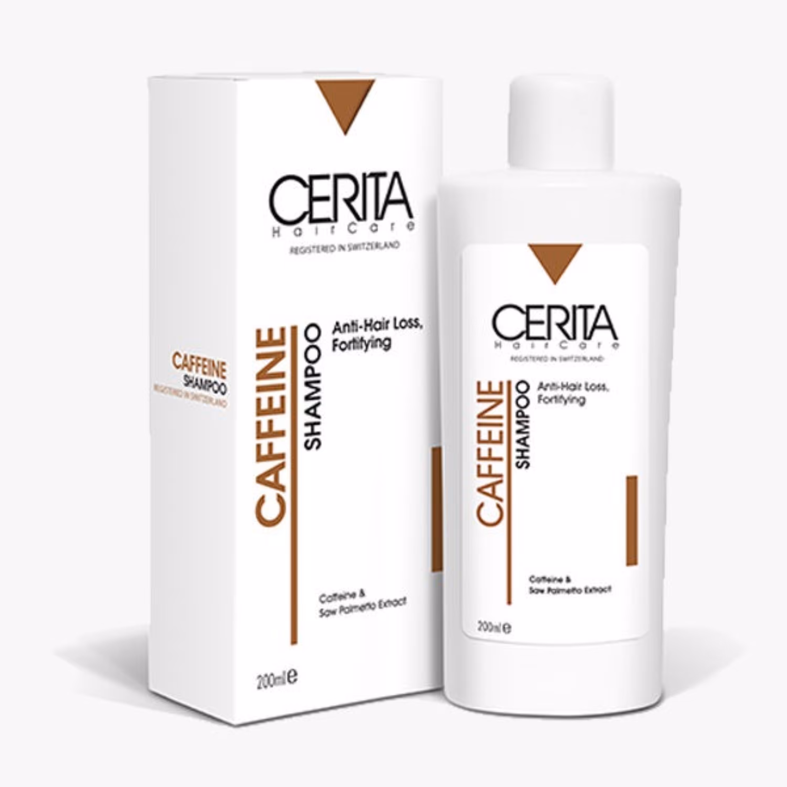 شامپو ضد ریزش کافئین سریتا Cerita حجم 200mL