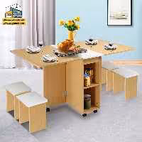 میز ناهارخوری تبدیلی کد DNT11 - فروشگاه سه گامه