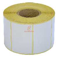 لیبل (برچسب) رولی 60*40 میلی متری سفید