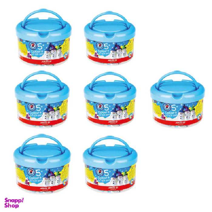 خمیر بازی آریا مدل MS7 بسته 7 عددی