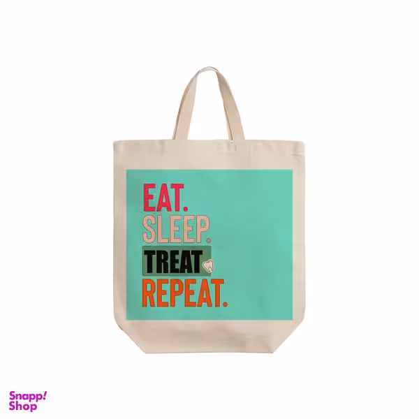 ساک خرید ترمه طراحان ایده مدل پوستر دندان پزشکی کد 0003 - S