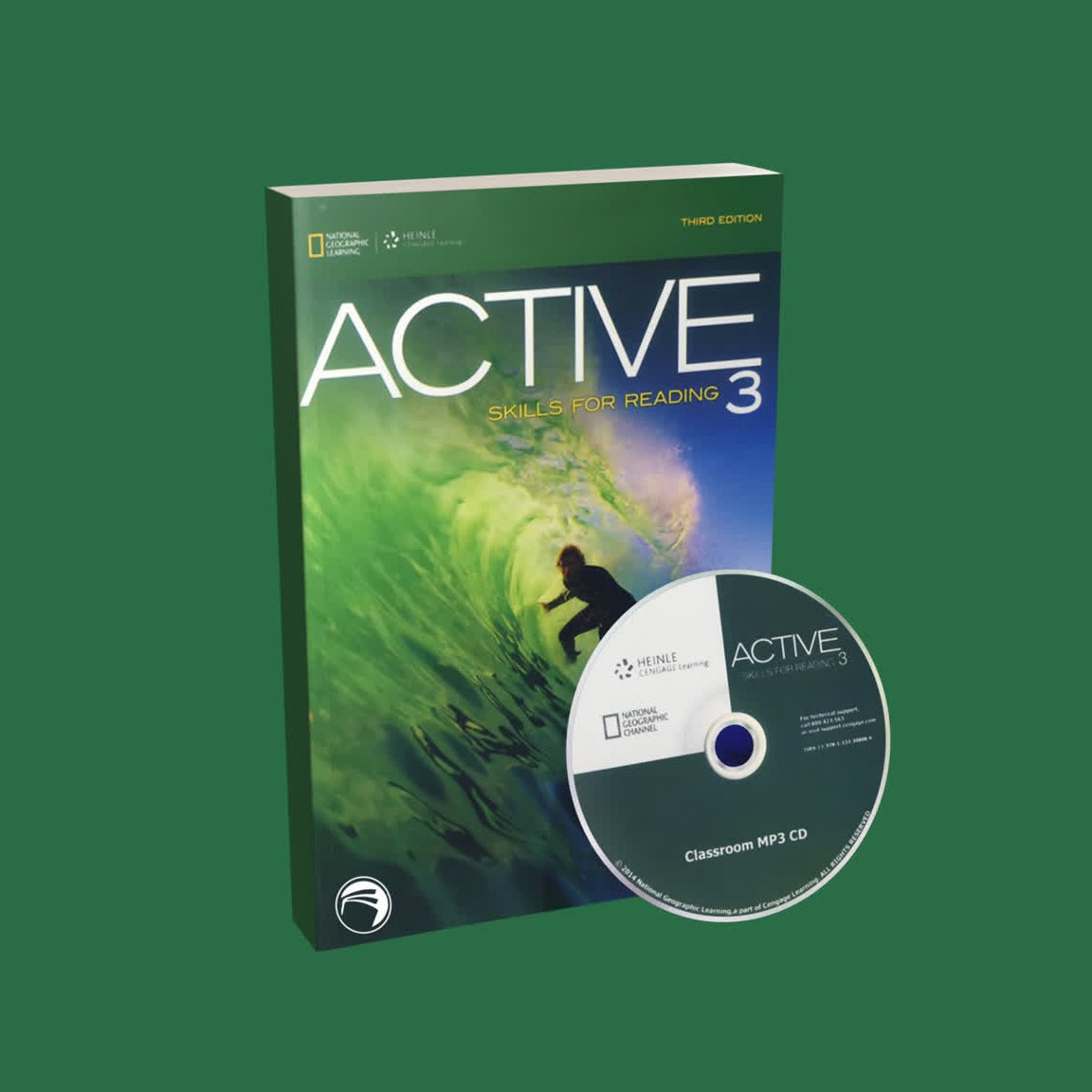 کتاب اکتیو ریدینگ سه Active Skills for Reading 3 اثر جمعی از نویسندگان انتشارات HEINLE
