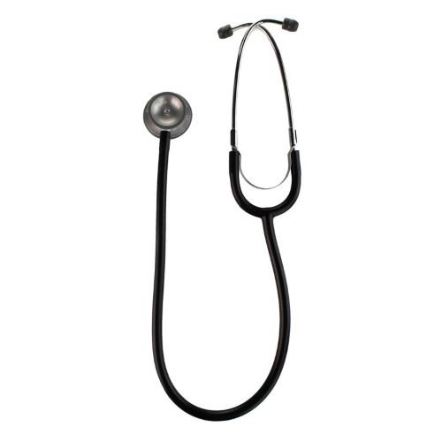 گوشی پزشکی مدل Duplex از جنس آلومینیوم به رنگ مشکی و خاکستری