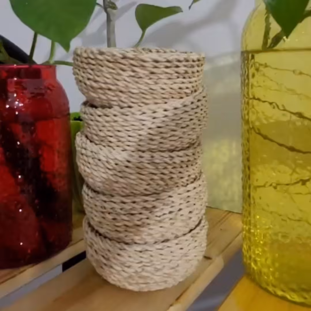 کاسه حصیری گندمی