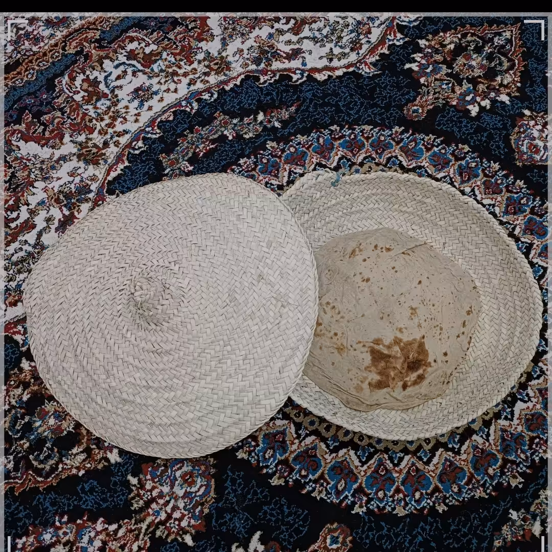 سبد نان یا جانونی حصیری 50 سانتیمتری