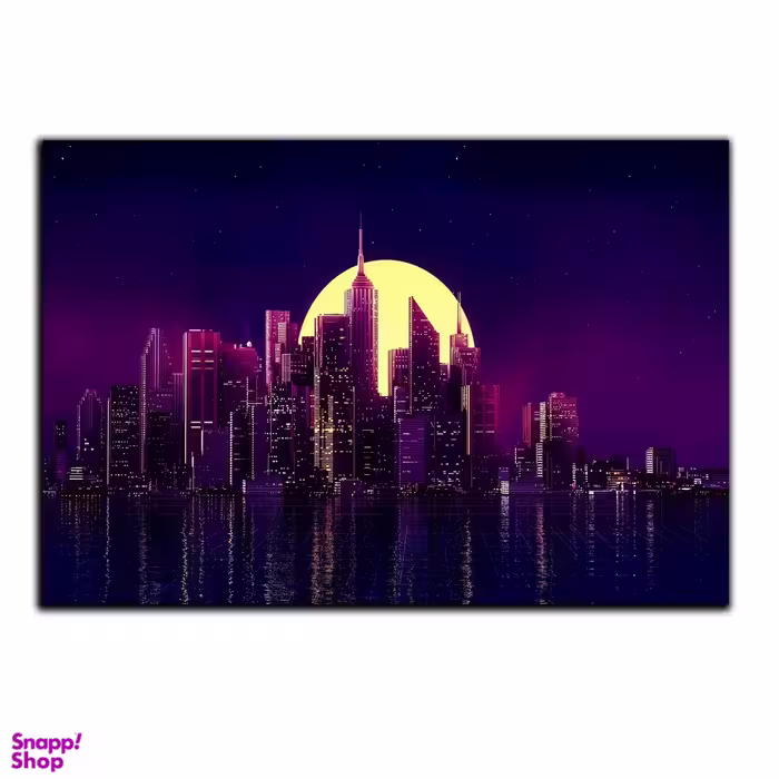 تابلو شاسی بکلیت طرح منظره شهر در شب مدل SH-S5185