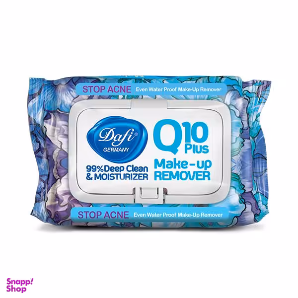 دستمال مرطوب دافی مدل Deep Clean and Moisturizer بسته 50 عددی