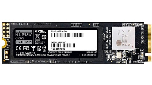 حافظه SSD اینترنال کلو مدل CRAS C710 M.2 2280 ظرفیت 256 گیگابایت