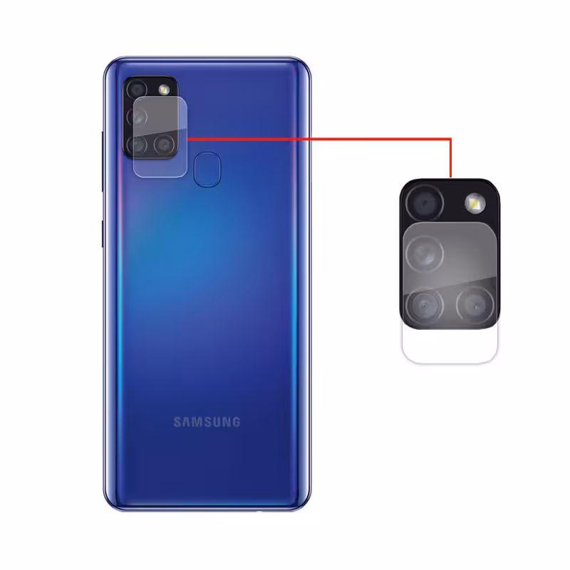 محافظ لنز دوربین مدل bt-62 مناسب برای گوشی موبایل سامسونگ Galaxy A21s