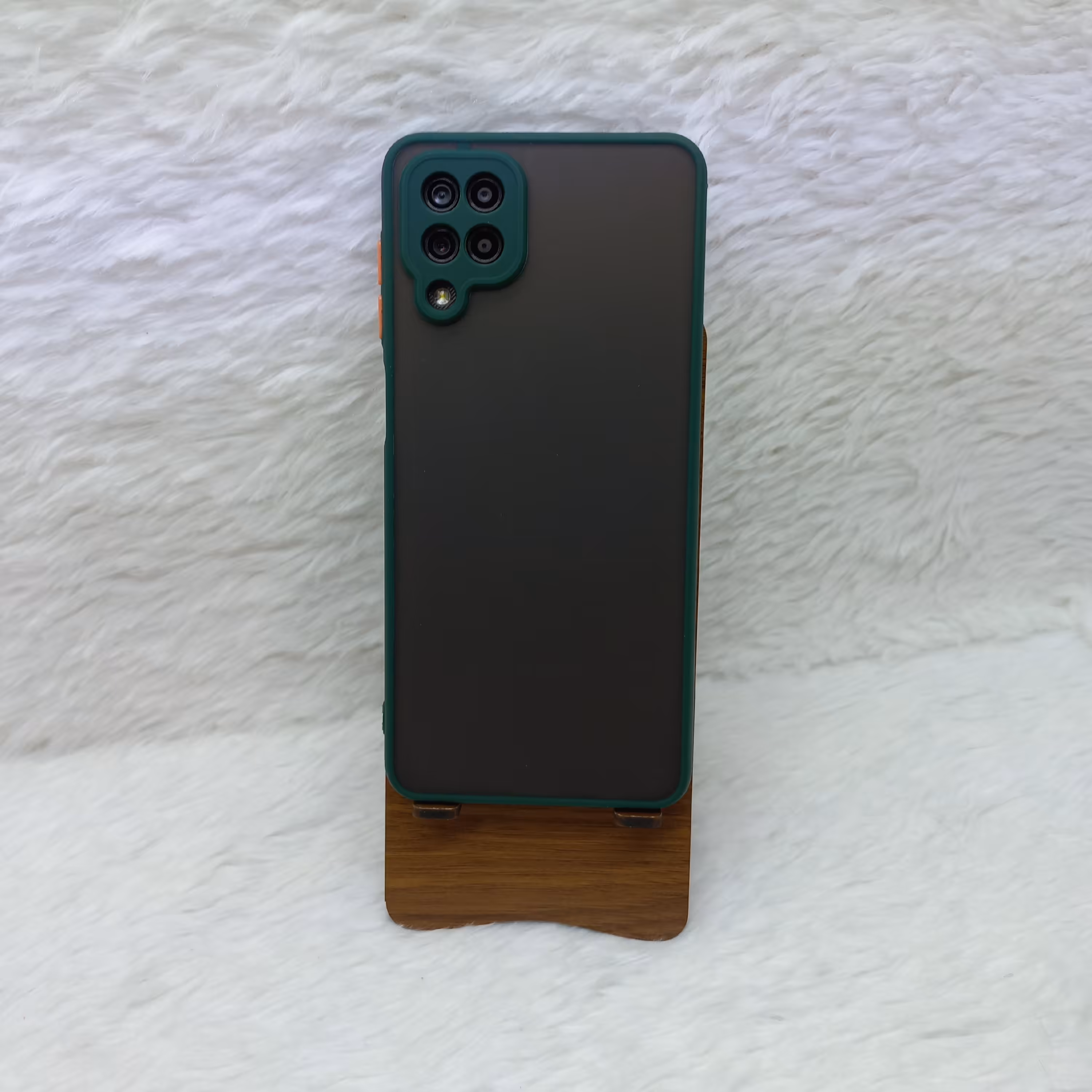 گارد پشت مات گوشی سامسونگ A12 رنگ سبز