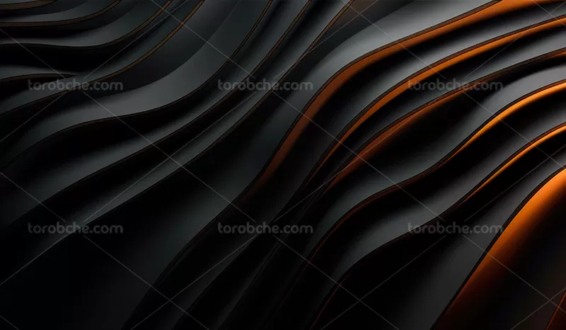 بک گراند سه بعدی مشکی | گرافیک با طعم تربچه