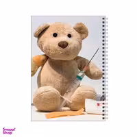دفتر مشق 100 برگ بامبیلیپ طرح خرس دکتر کد 0183297