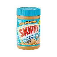 کره بادام زمینی اسکیپی مدل کرمی رژیمی 462 گرم در آبی کمرنگ