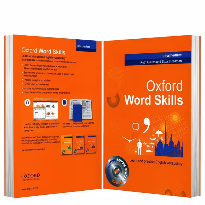 کتاب Oxford Word Skills Intermediate به همراه CD رحلی