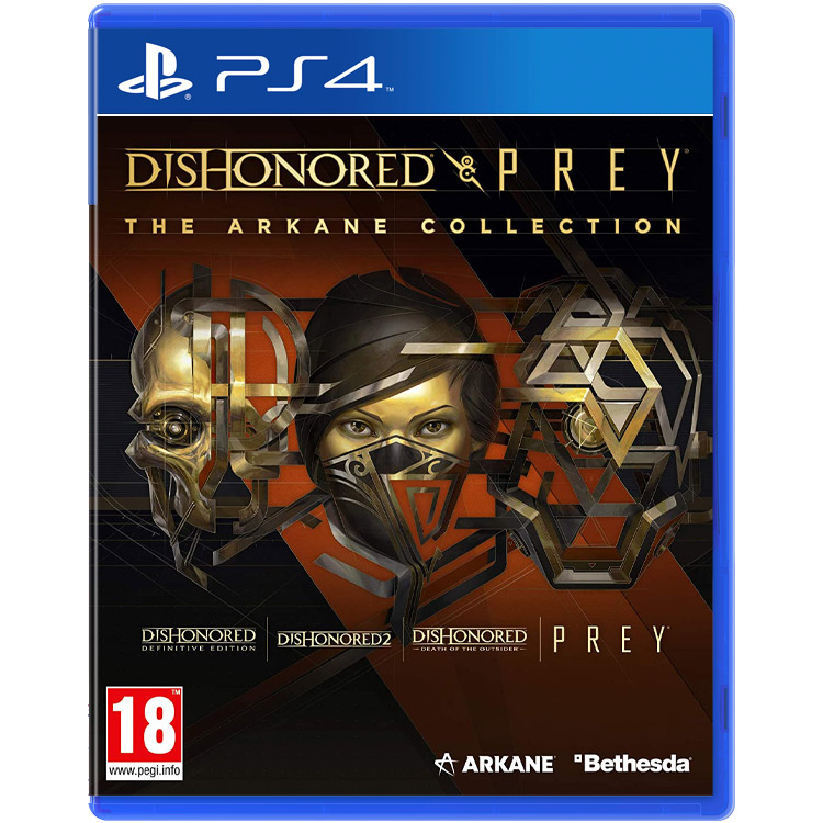خرید دیسک بازی Dishonored & Prey: The Arkane Collection برای PS4 با بهترین قیمت