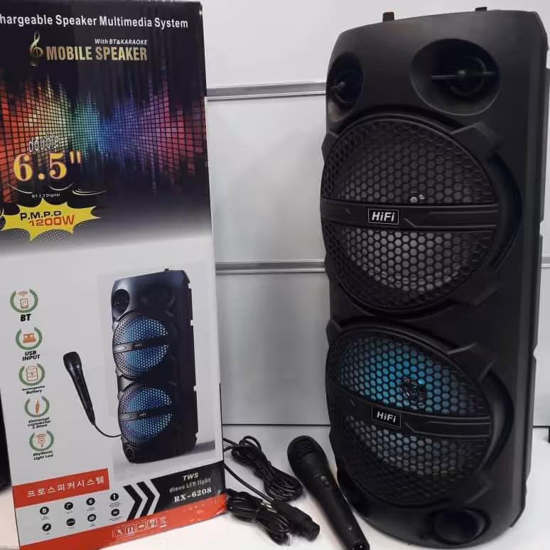 اسپیکر قابل حمل HIFI مدل  RX-6208