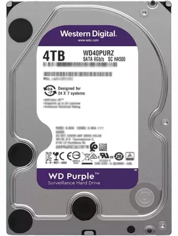 هارد اینترنال 4 ترابایت WD مدل Purple Surveillance WD42PURZ