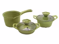 سرویس پخت و پز چدن 5 پارچه نوزاد و کودک سایز 12 پیلاو PILAU