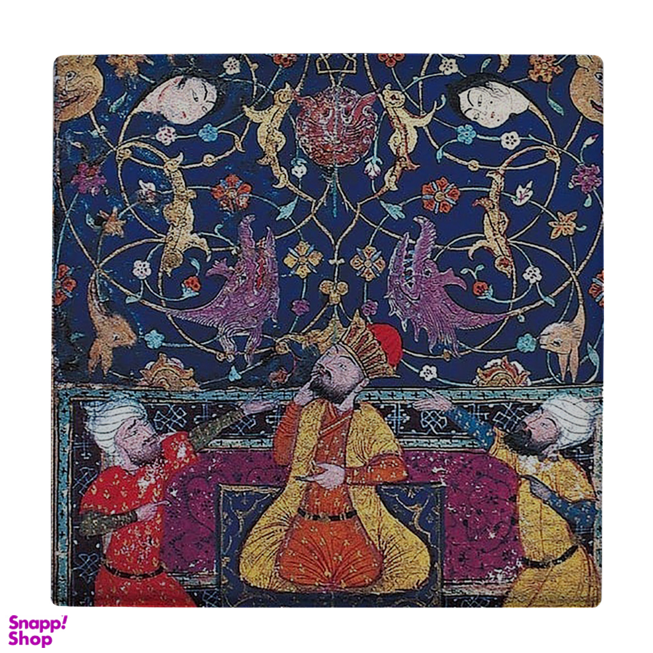 زیر لیوانی طرح نگارگری ایرانی کد 2905359_169