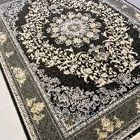 فرش  برند آران 700 شانه نقش ارمغان، دوازده متری، متالیک تراکم 3000 آکریلیک گل برجسته F-arm-m37