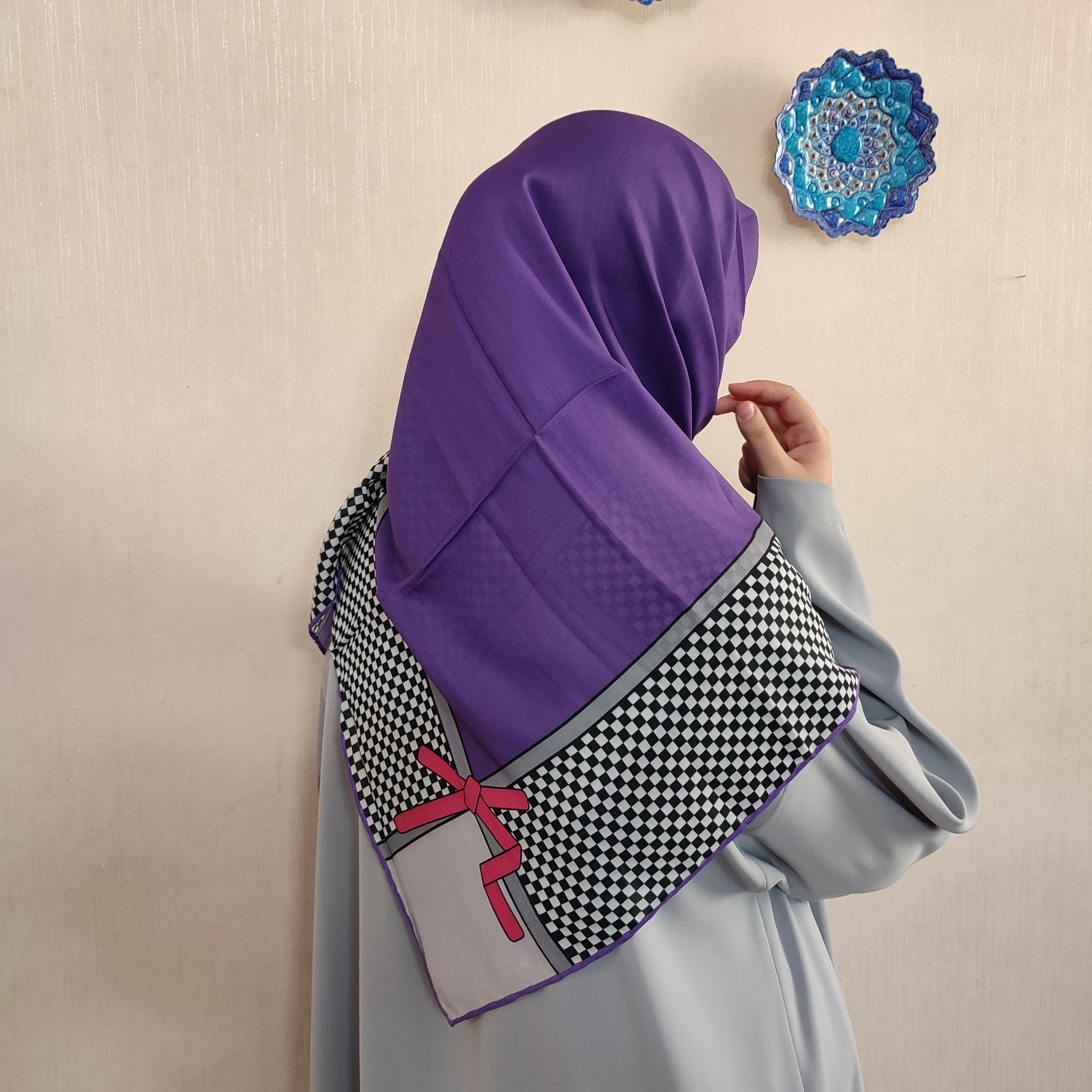 روسری نخی قواره 130