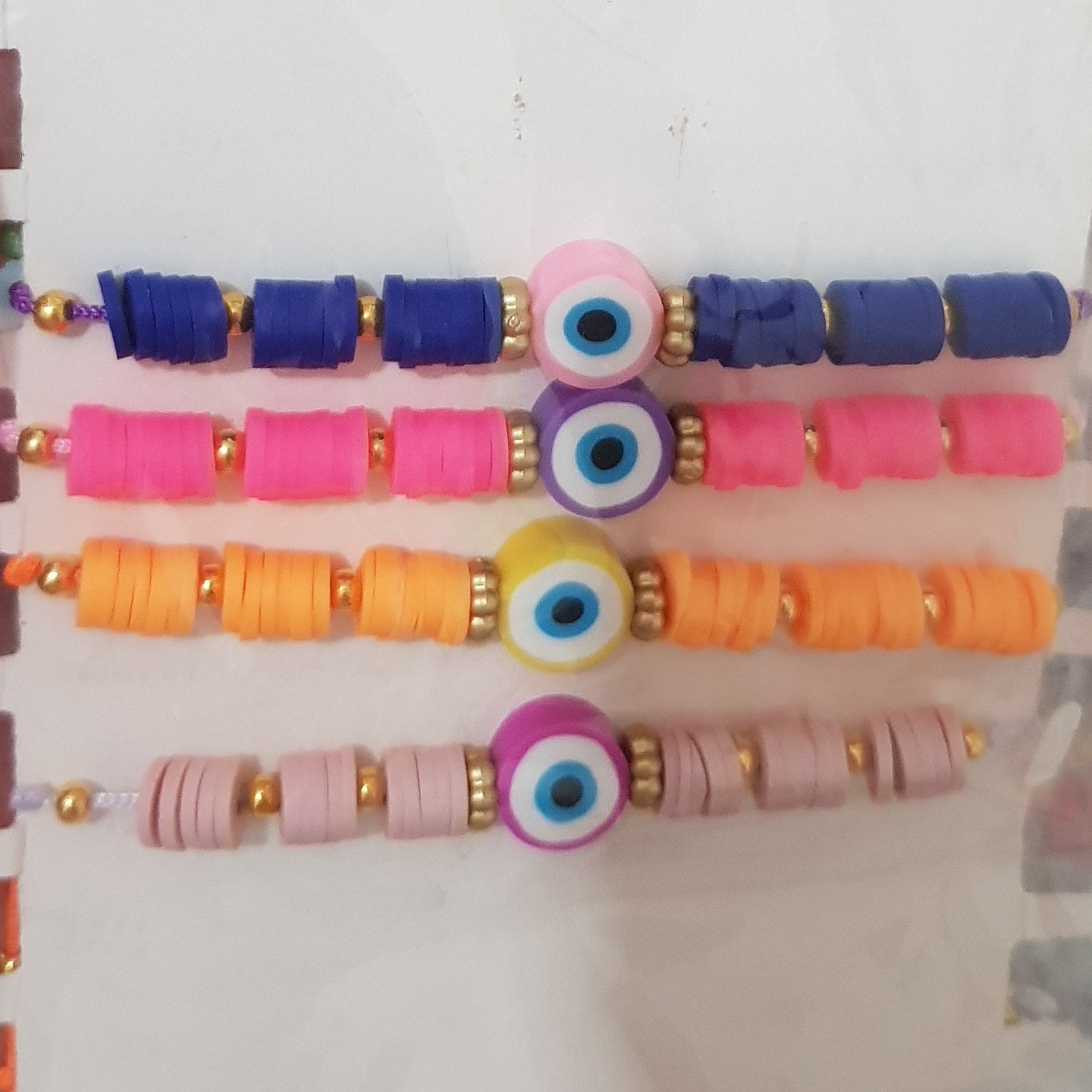 دستبند فیمو چشم نظر