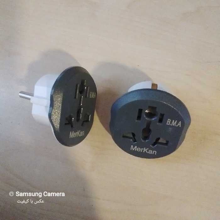 تبدیل 3به 2 برند merkan اصلی 16 آمپر