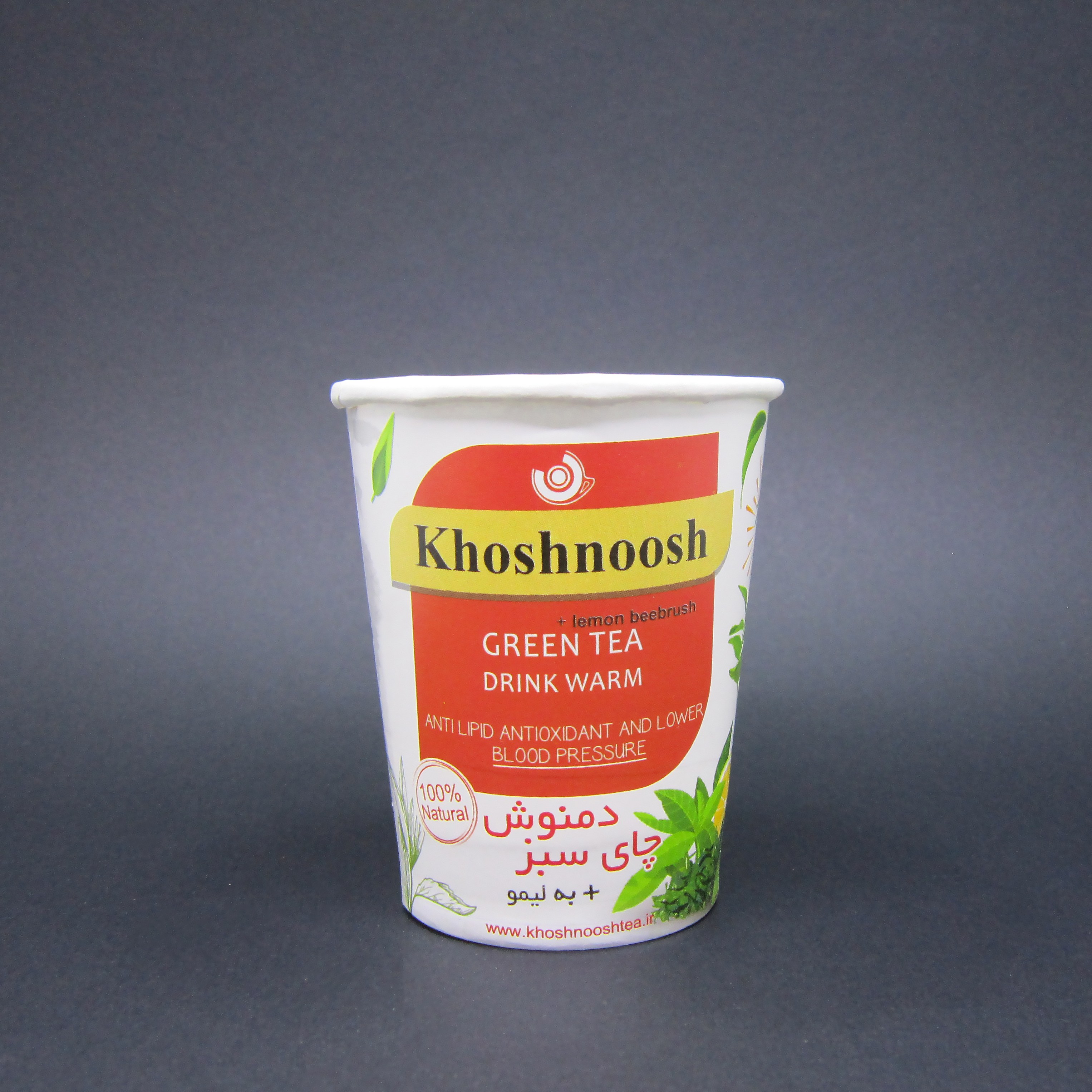 دمنوش چای سبز و به لیمو 