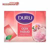 صابون دوش دورو Duru مدل Fresh Sensations رایحه گل های بهاری 4 عددی