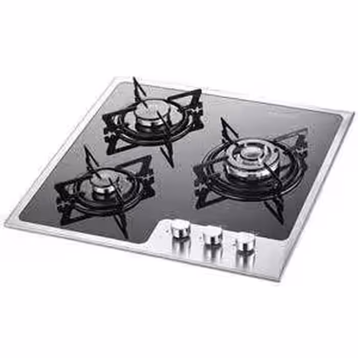 صفحه گاز شیشه ای استیل جی 3501 اس استیل البرز  مدل