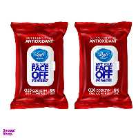 دستمال مرطوب دافی (Dafi) مدل Antioxidant مجموعه 2 عددی