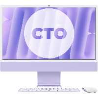 آی مک 24 اینچ M4 کاستوم پردازنده 8core – 8core حافظه رم 24 گیگابایت ظرفیت 256 گیگابایت SSD بنفش Z1E70008U - Hiappleir