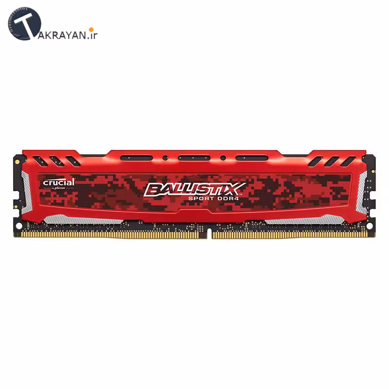 Crucial Ballistix Sport LT Red 4GB DDR4 2400MHz Single Channel RAM