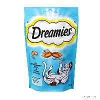 تشويقی بیسکویتی گربه برند دريميز Dreamies طعم ماهی