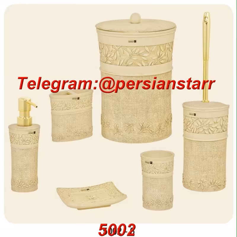 سرویس بهداشتی کنتراست 6 پارچه رزین 5002 