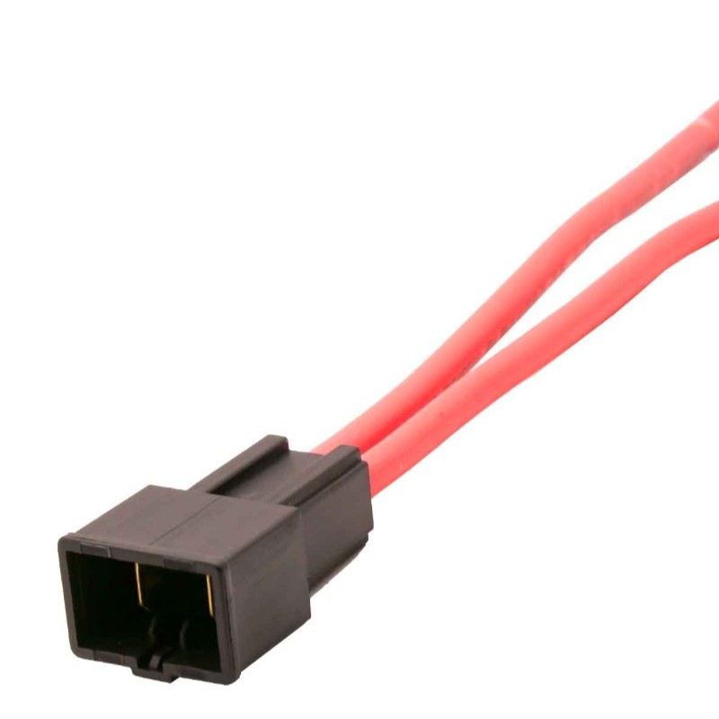 سوکت برق اصلی پراید و نیسان نری و مادگی  با هم با سیم 4 مس  و جنس سوکت پلی اتیلن اصل و سرسیم برنج 