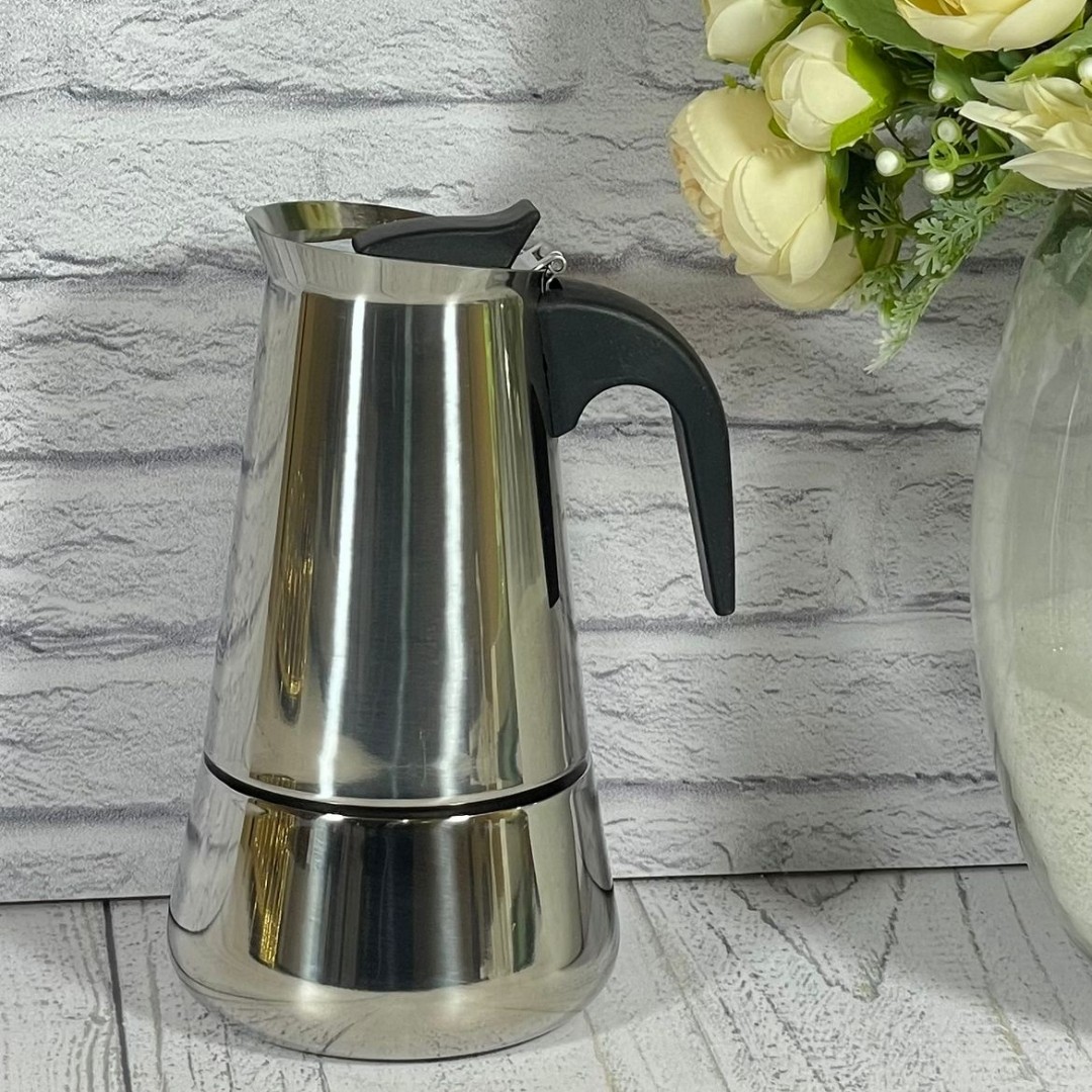 قهوه جوش 6 کاپ استیل یونیک لایف