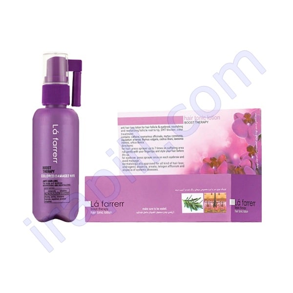 هیرتونیک تقویت کننده موی سر و ابروی رنگ شده لافارر 60 میلی لیتر