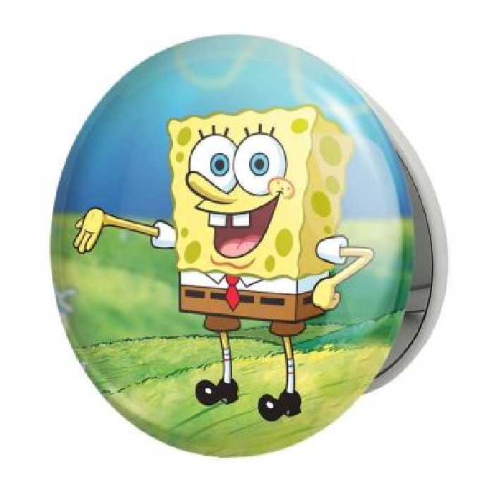 آینه جیبی خندالو طرح باب اسفنجی مدل تاشو کد 24702