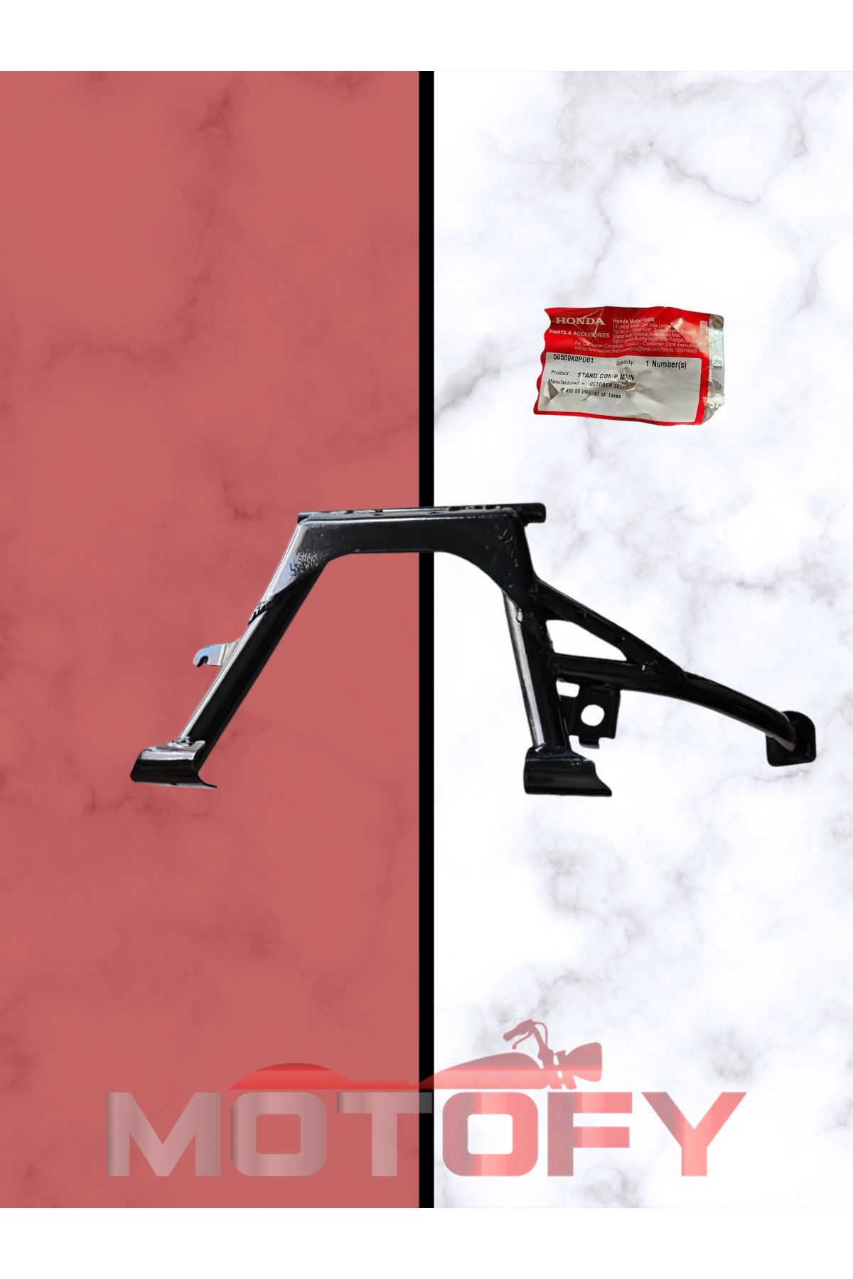 لوازم یدکی موتورسیکلت HONDA ACTAVA 125 2023 2024 میز قهوه پایین اصلی 50500 K0P D01 MOTOFY