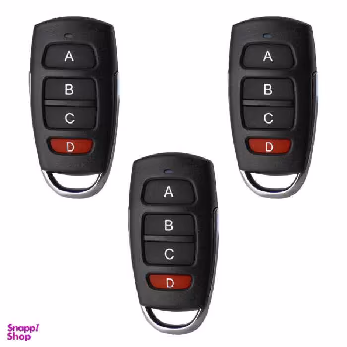 ریموت در ورودی بلوتوثی مدل Azr کد Dezh-433 بسته 3عددی