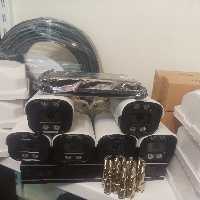 پک 6 تایی دوربین مداربسته کی ویو (k-view) با تمام لوازم کامل کامل 