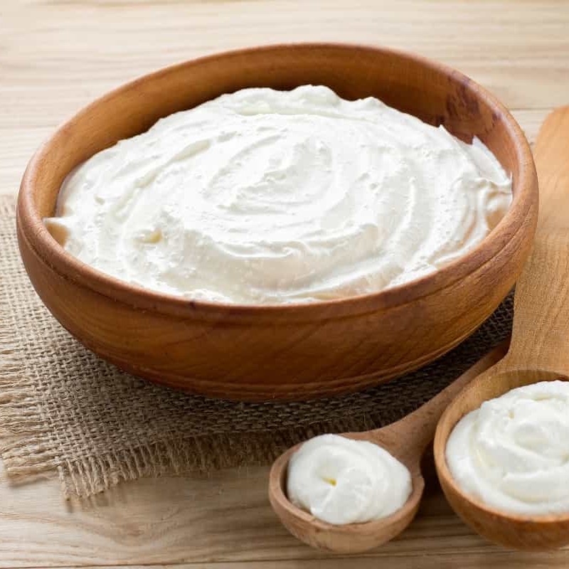 ماست چکیده محلی پر چرب غلیظ (5 کیلویی)